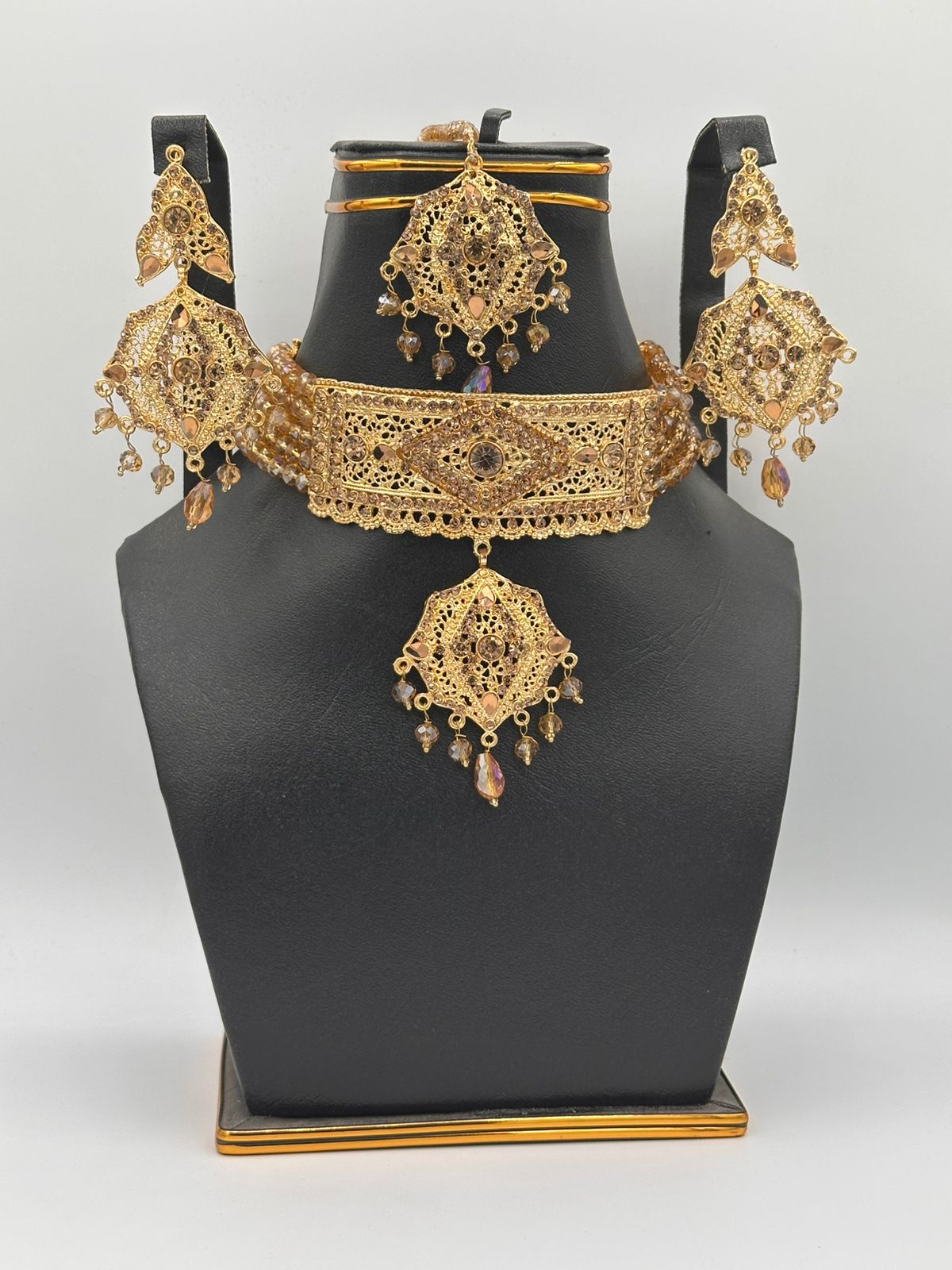Exquisite Madrasi Choker Bridal Set